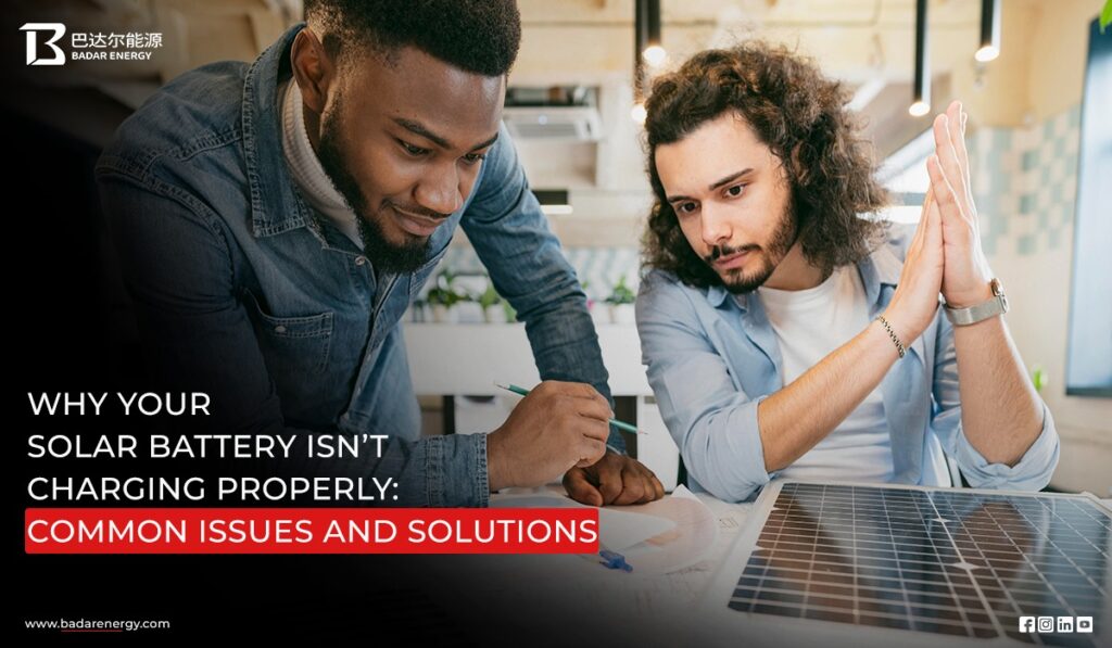 Why Your Solar Battery Isn’t Charging Properly: Common Issues and Solutions